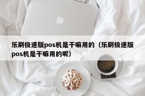 乐刷极速版pos机是干嘛用的（乐刷极速版pos机是干嘛用的呢）