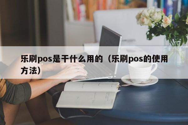 乐刷pos是干什么用的（乐刷pos的使用方法）