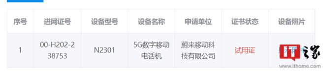 蔚来手机即将上市，网友反馈蔚来现已向车主征集购买意向